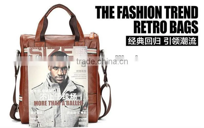Handbag manufacture Latest professional factory leather men bag shoulder bags