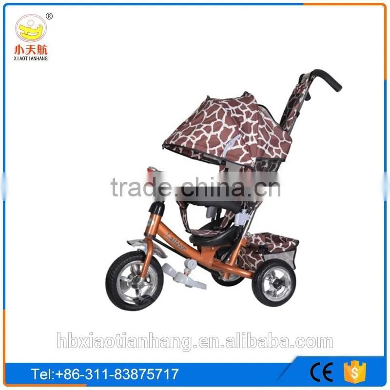 2016 hot selling pusher three wheel baby walker for big babies