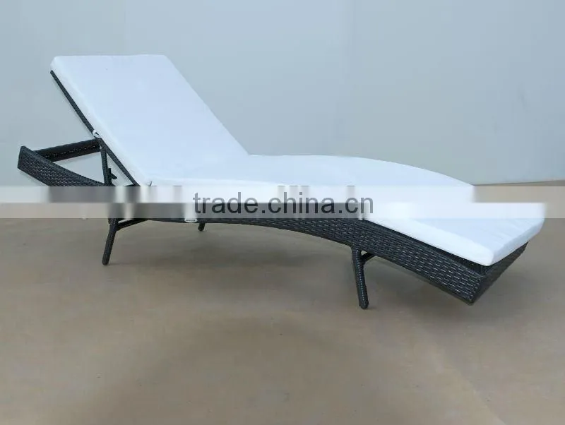 rattan chaise lounge