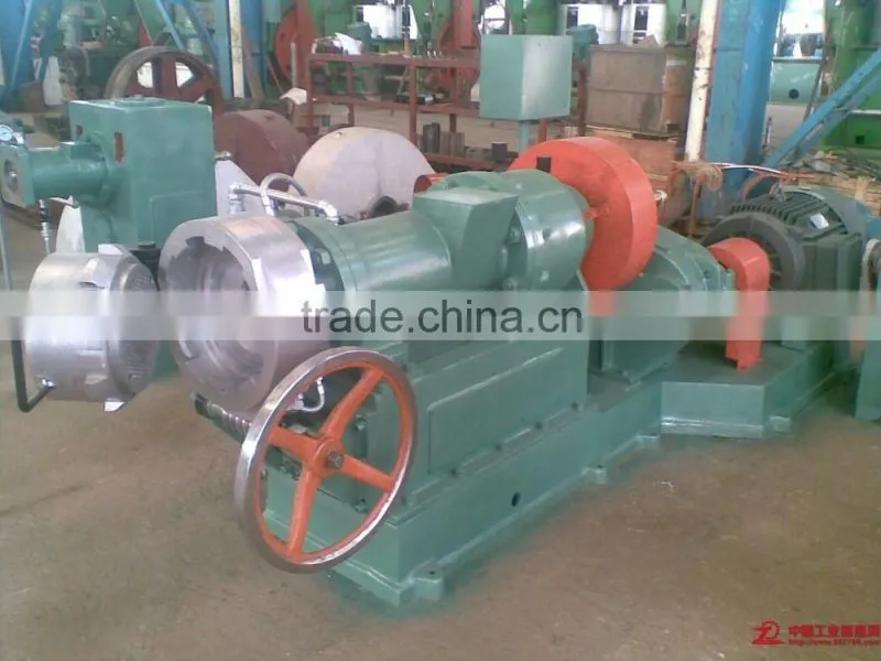 EPDM rubber extruder machine / cold feed and hot feed rubber extruder