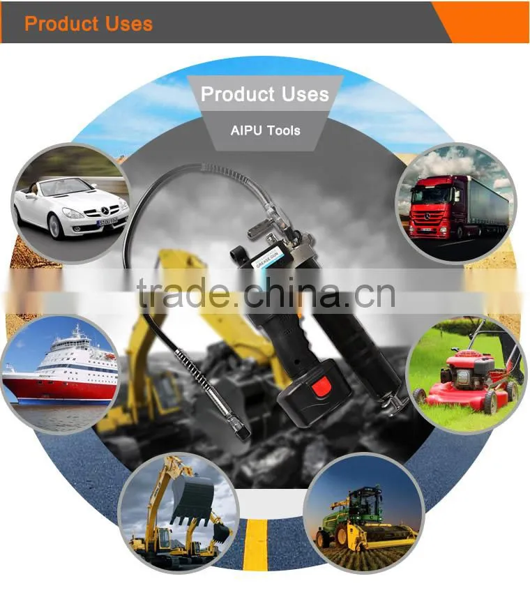18V electric grease guns, 15 years concern on hardware tool for Automobiles