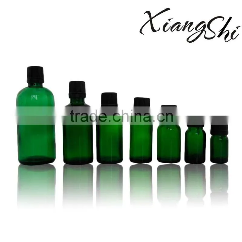 20ml green essential oil dropper bottle series