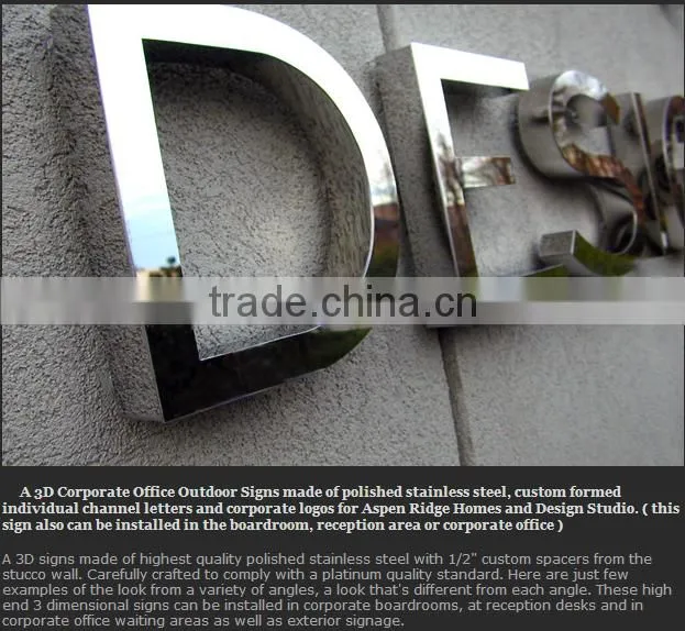 diy led backlit channel letter sign