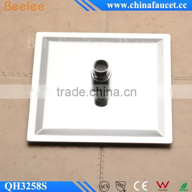 Bathroom SUS 304 Ultra Thin 8" Square Stainless Steel Shower Head