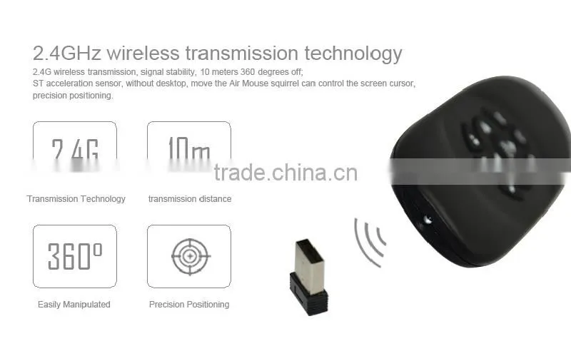 Wireless Mini Bluetooth Keyboard and Flying Air Mouse keyboard 2.4GHz using in PC/TV