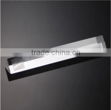 K9 chandelier glass triangular engraved crystal prism
