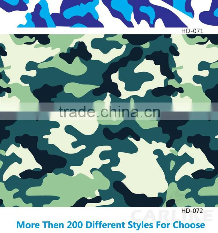 HD-064 Air Bubble Free Mild Auto Vinyl Bomb Car Body Sticker