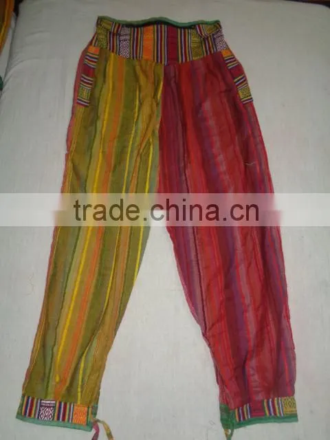 rasta indian harem pants indian nepali model