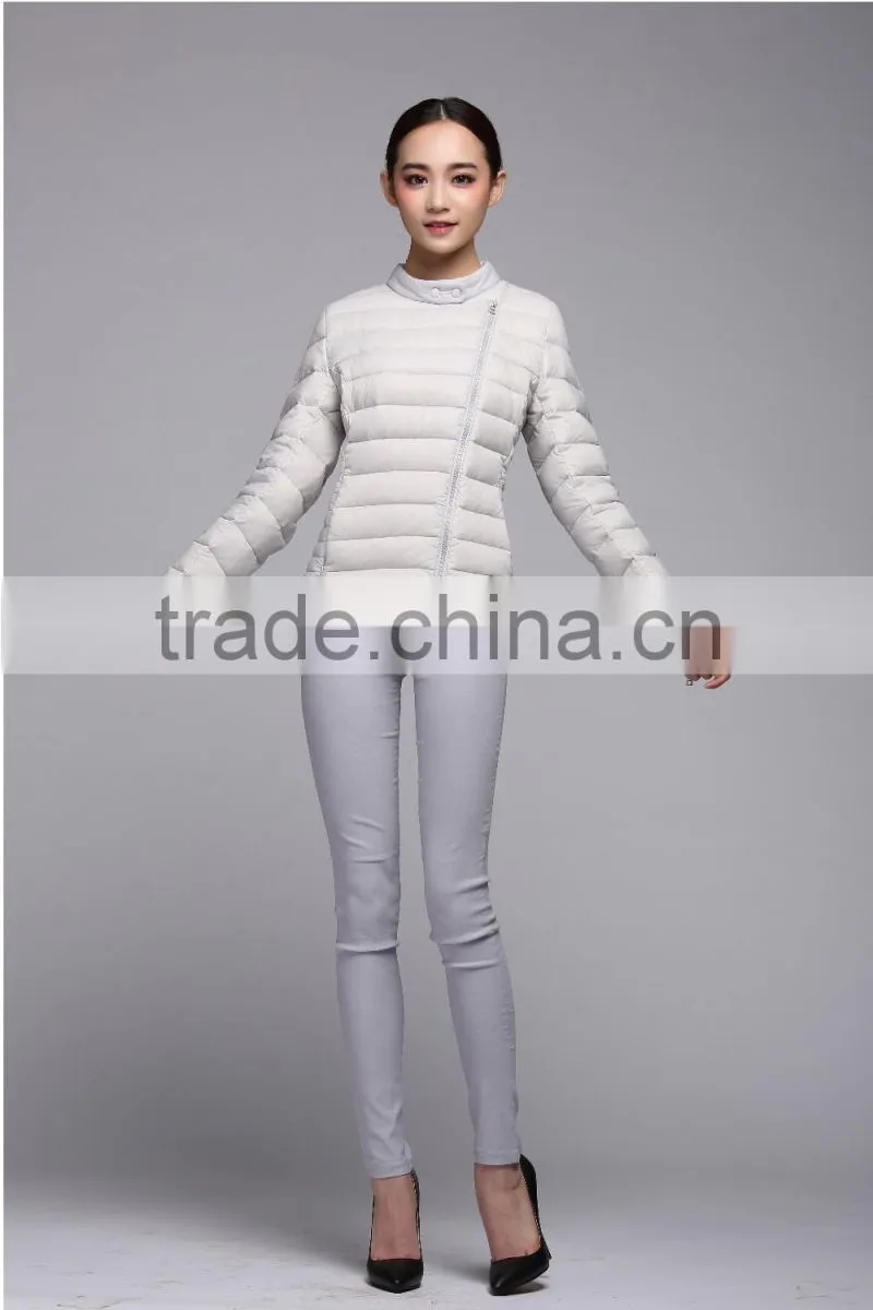 Breathable Goose Down short Coat for Lady