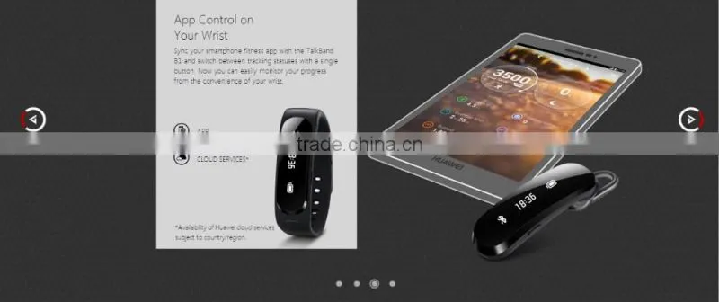 HUAWEI TalkBand B1 Bluetooth Smart Bracelet Fitness wristband Wearable Health Sports Compatible Mobile Phone Device(Grey)