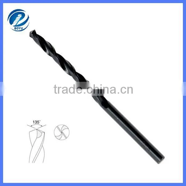 DIN340 Standard Rolled HSS Drill Bits Black Finished