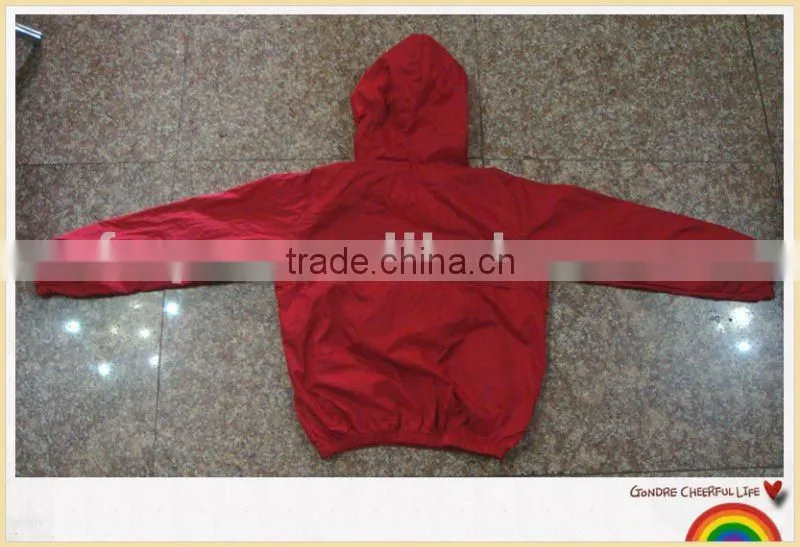 foldable waterproof rain jacket