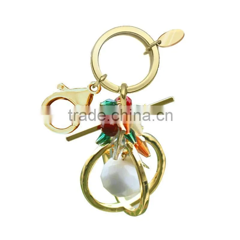 KYD 2014 new product black and yellow ladys gift key chain