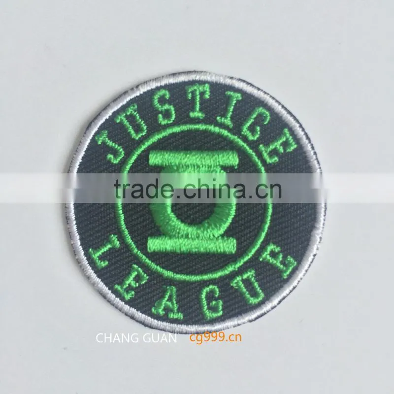 textiles girl orange clothes embroidery patch
