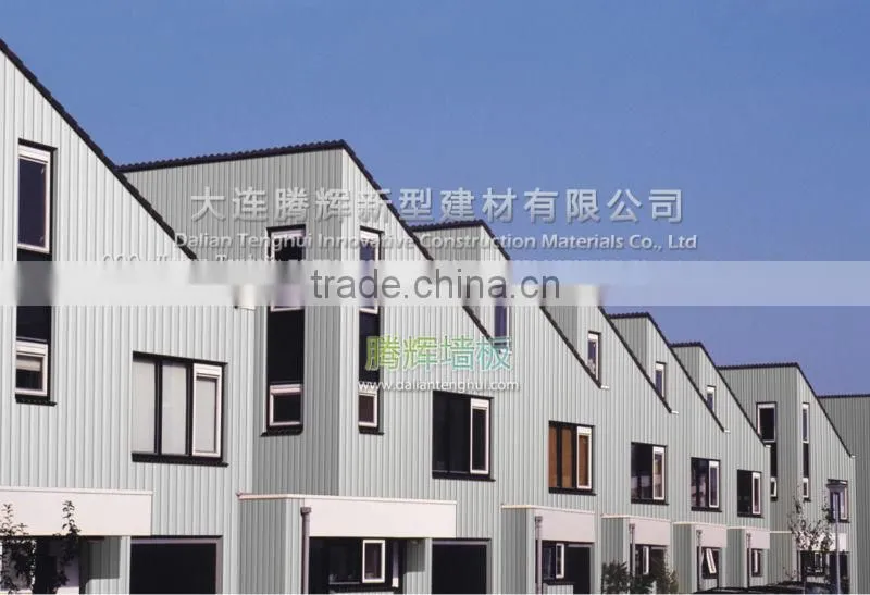 Facade panel/cladding wall panel/sandwich panel for prefab house/villa/modular house/toilet