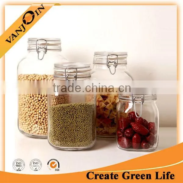 Glass Storage Clip Top Jar 0.5Lt