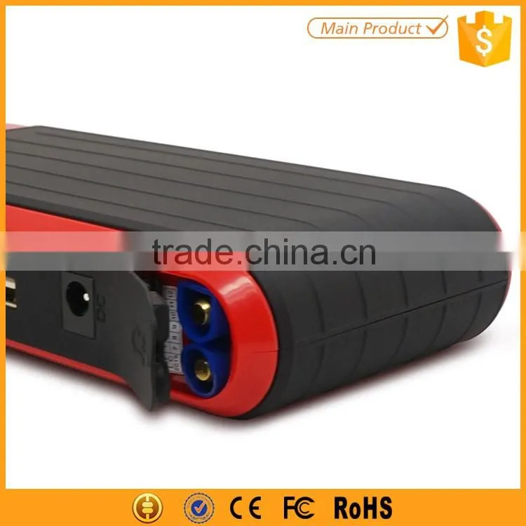 high power 200A 10000mah car battery jump starter