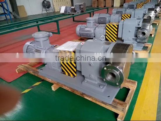 CE approved slurry lobe pump two years warranty