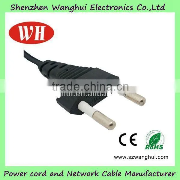 Manufacturer of ac power cord 2 pin cable for dryer/computer or washing maching