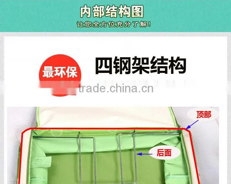 YIWU RODA 100% Oxford fabric water-proof color can be customized foldable storage box