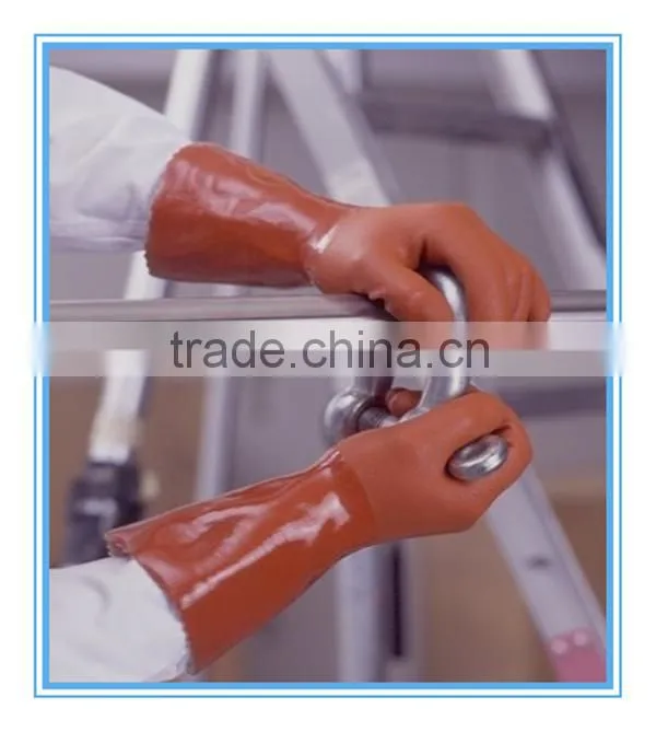 PVC Dipped Industrial Gloves safety working gloves cut gloves