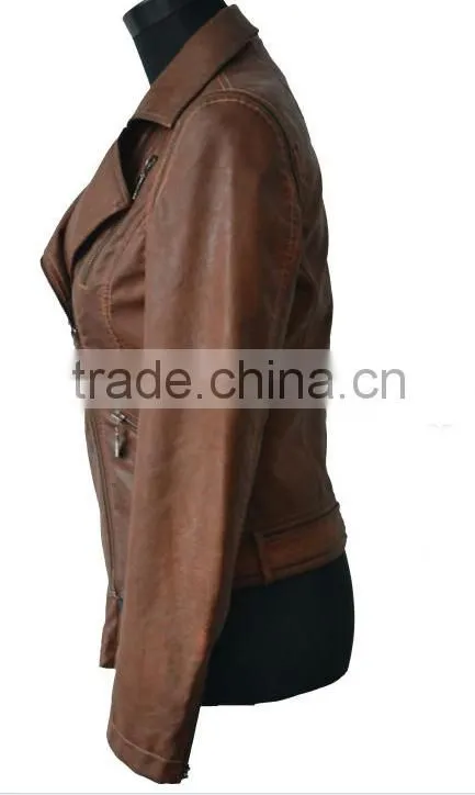 garment dyed PU jacket