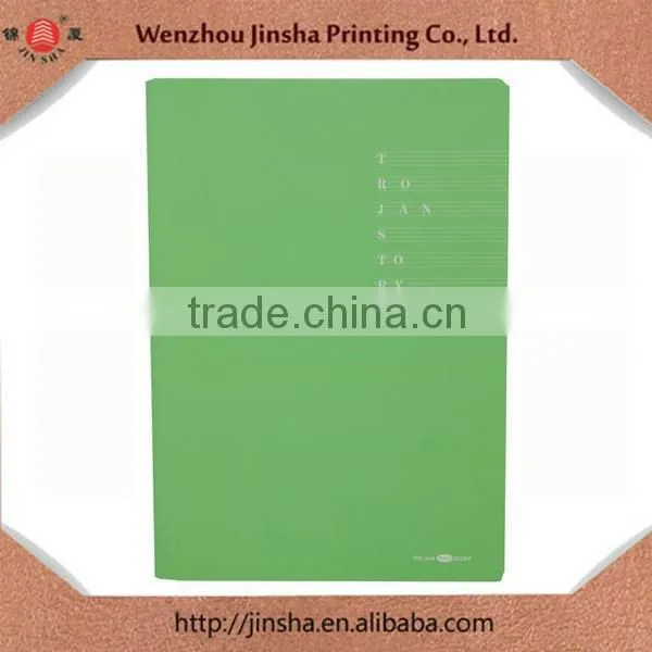 School Agenda Recycled Paper Advertising Notepad English Notebook for Students