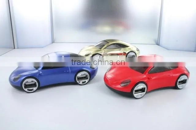 Car Shaped Design 4 Port USB 2.0 HUB