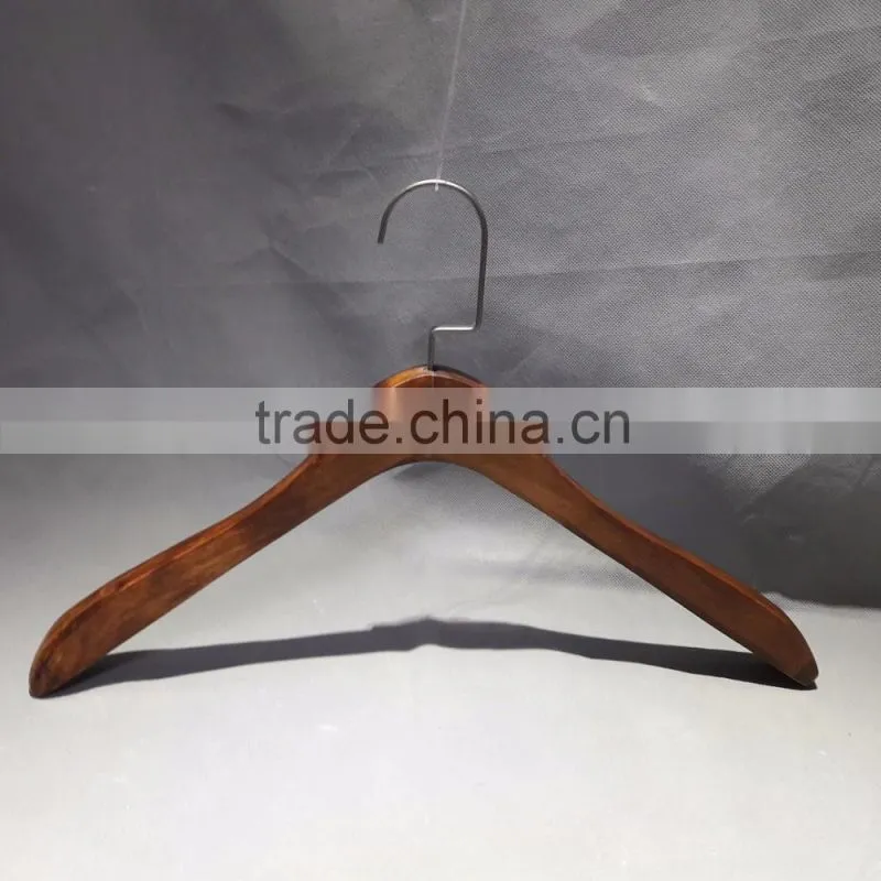 Coats Clothing Type and Wooden Material clothing hanger