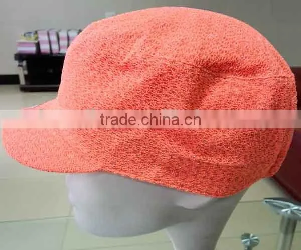 WLLS030348 Brightly peach lady top quality baseball caps