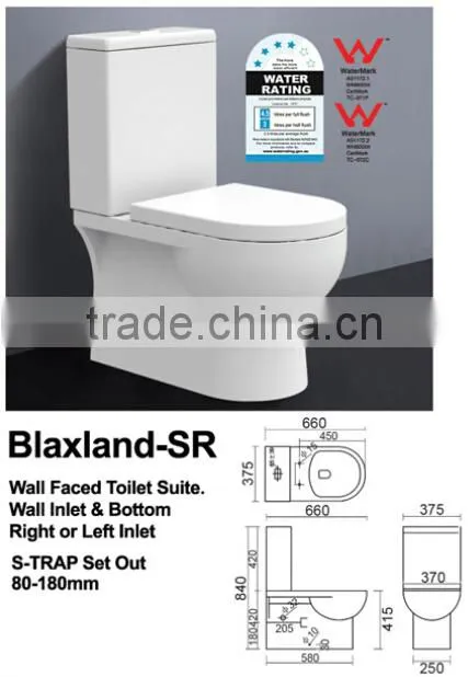 wall faced toilet suit