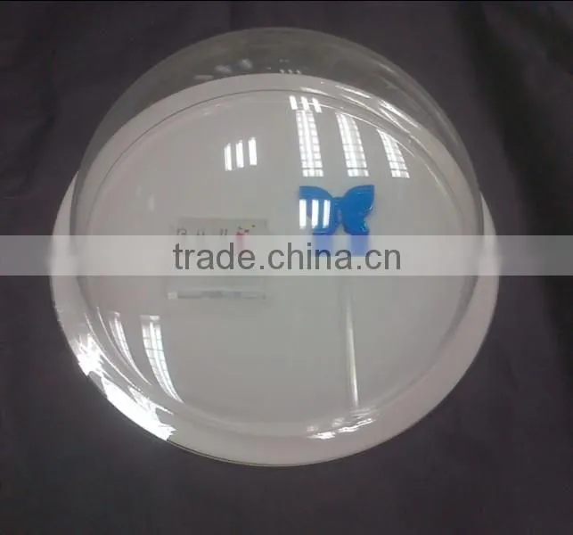 Custom clear acrylic dome display, glass display dome, toy display dome