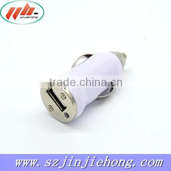 1A output Super fast wholesale custome 1 port single usb car charger for Iphone6 usb car charger