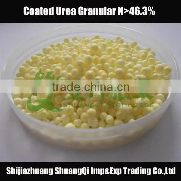 Polymer -Sulfur Coated Slow Urea Granular Nitrogen Fertilizer