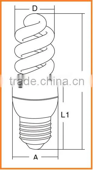 E27 Full Spiral Skd Energy Saving Lamp CFL
