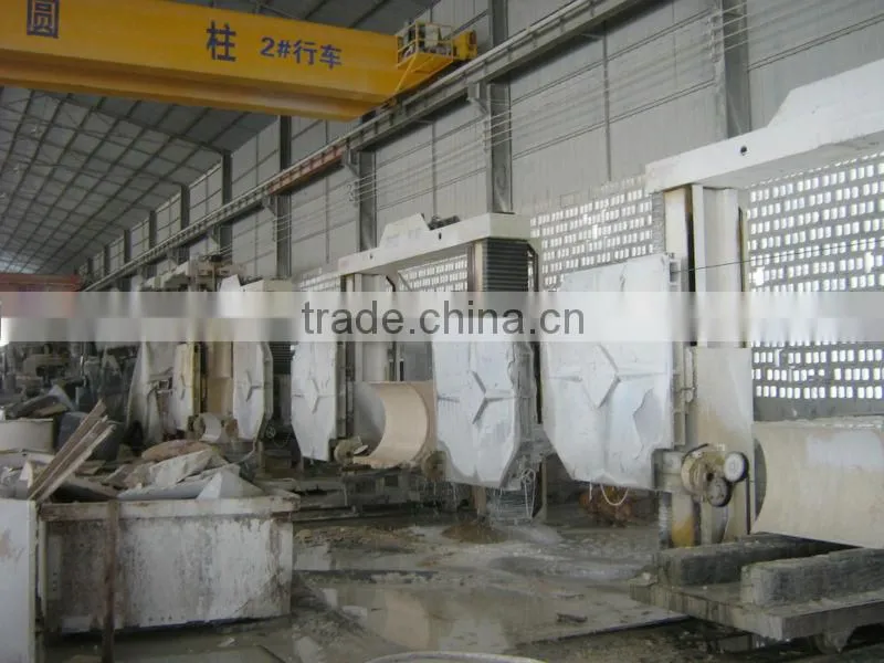 Stone cutting machine, diamond wire saw machine, machine for arc shaped cutting