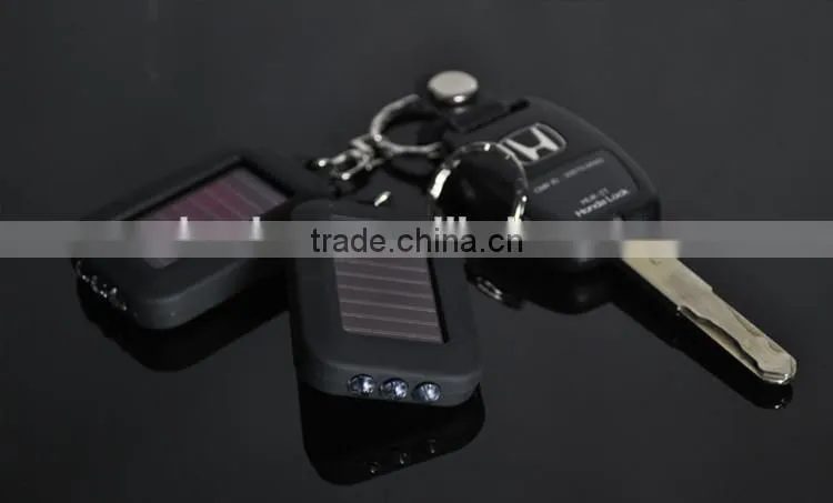 led solar keychain led solar keychain for promotion gift