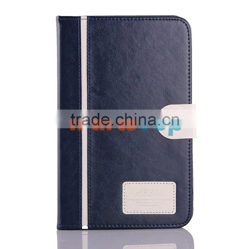 Wholesale Colored Leather Case For Lenovo IdeaTab A3300 A7-30 Flip Cover TPU Protective Case