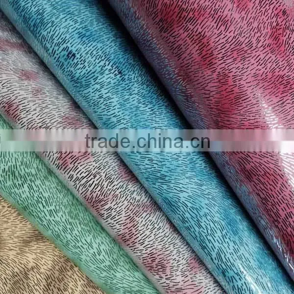 raw material for shoes making from china manufacturer PU synthetic leather