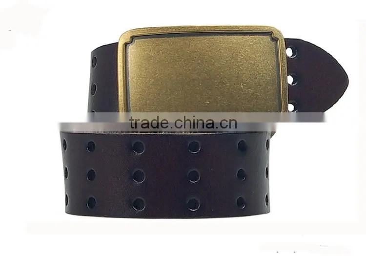 New fashion design automatic buckle leather belt