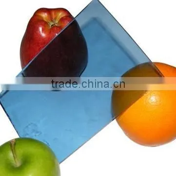 4mm dark grey float glass