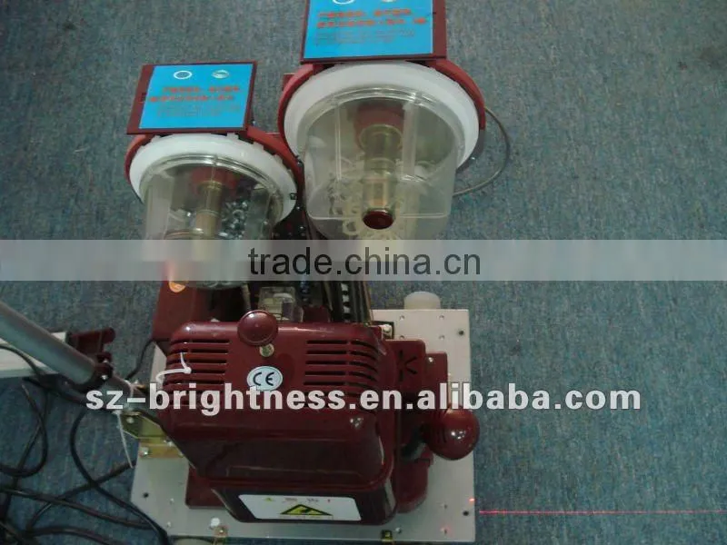 low price electric grommet machine/ button fixing machine