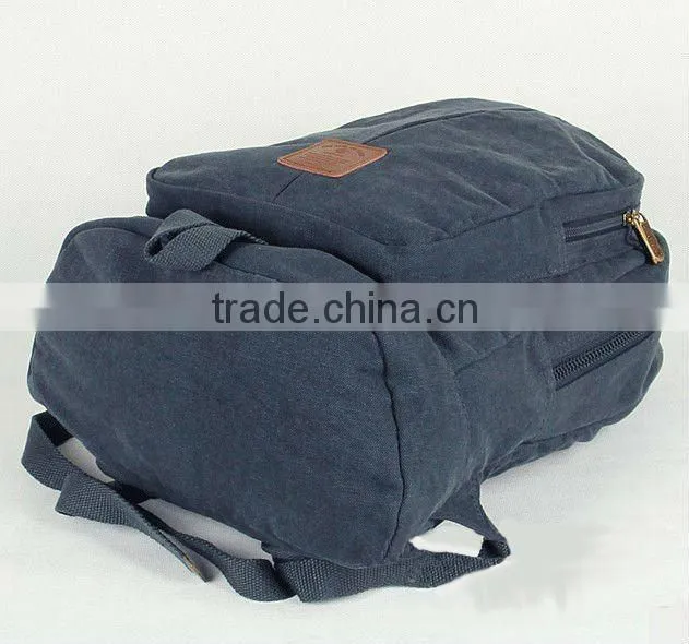 canvas leisure laptop backpack