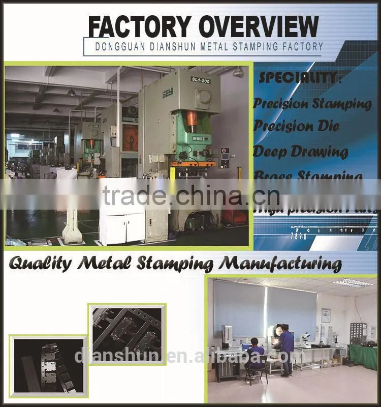 Customized stamping light socket parts used for extension outlet