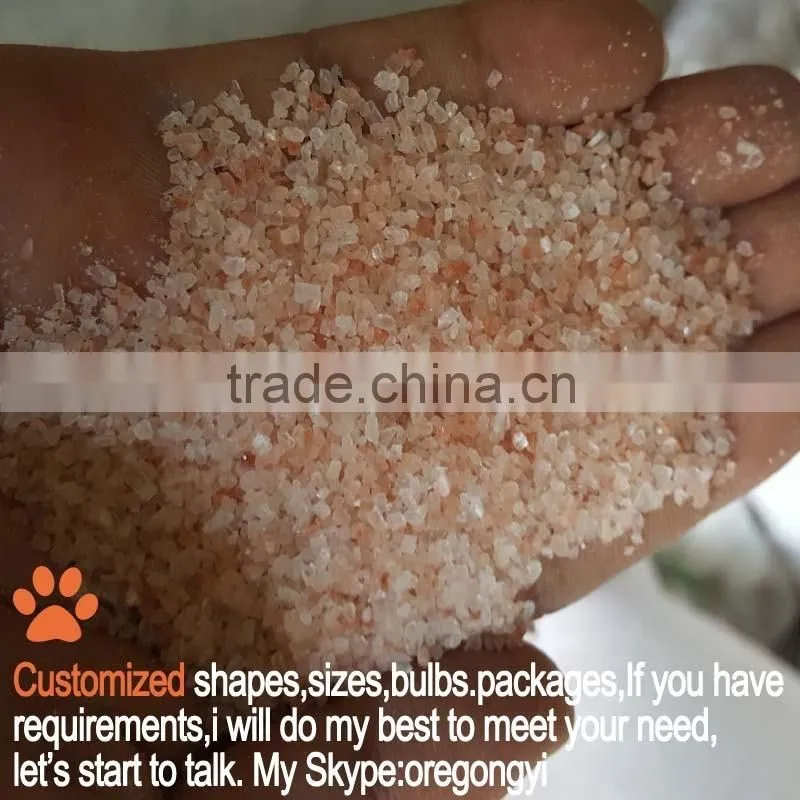 0.1-1mm Himalayan Rock ROCK SALT GRANULAR/ COARSE GRADE RED COLOR