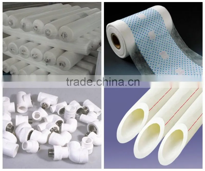 HDPE/LDPE/LLDPE white masterbatch for making packaging film and plastic bag