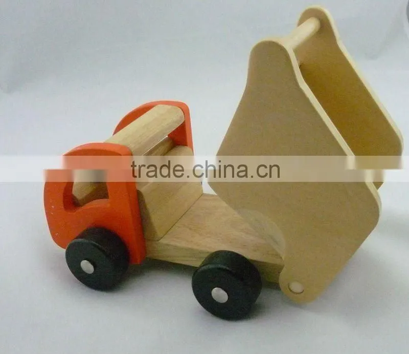 wooden machine car toy for children pretend play