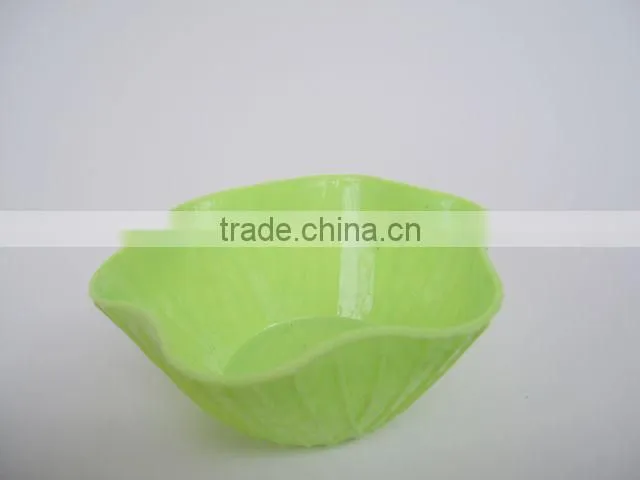 factory supplys multicolor Plastic salad bowl