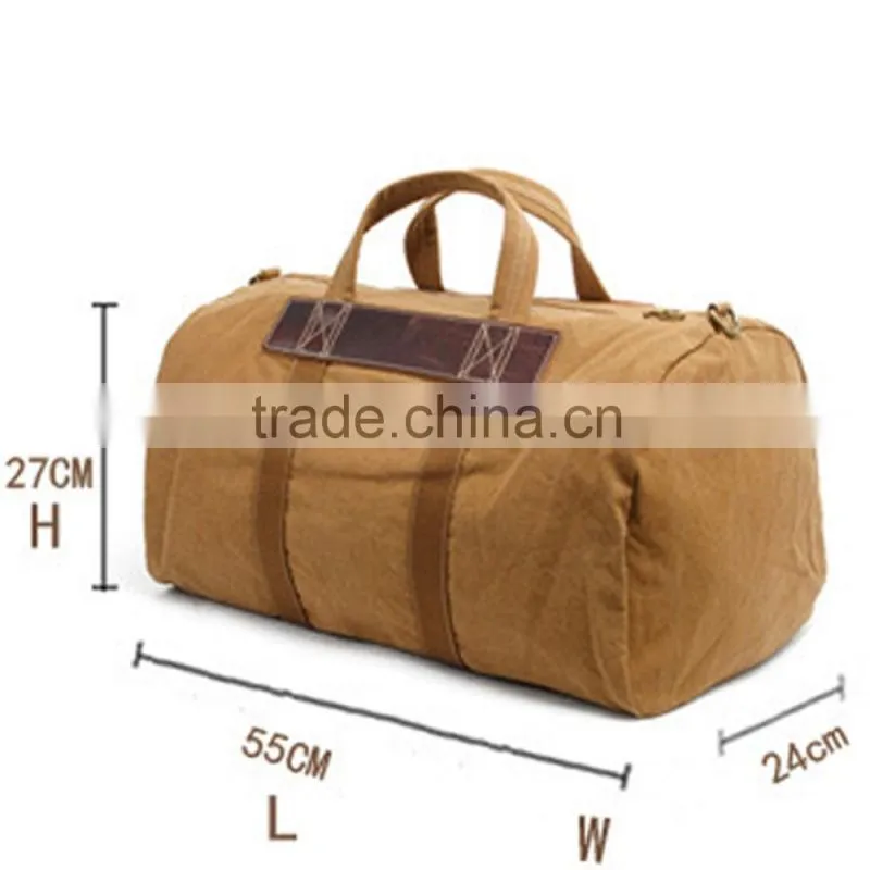 Luggage & Travel Bags expandable waterproof CANVAS duffel tote hand traveling bag foldable travelling bag