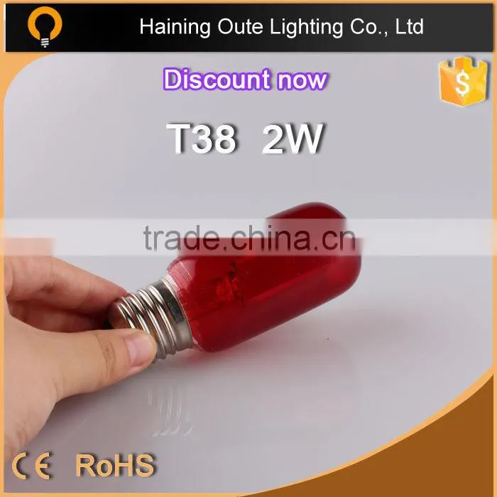 High quality 2W,4W,6w filament a60 led bulb for coffee bar ,hotle room